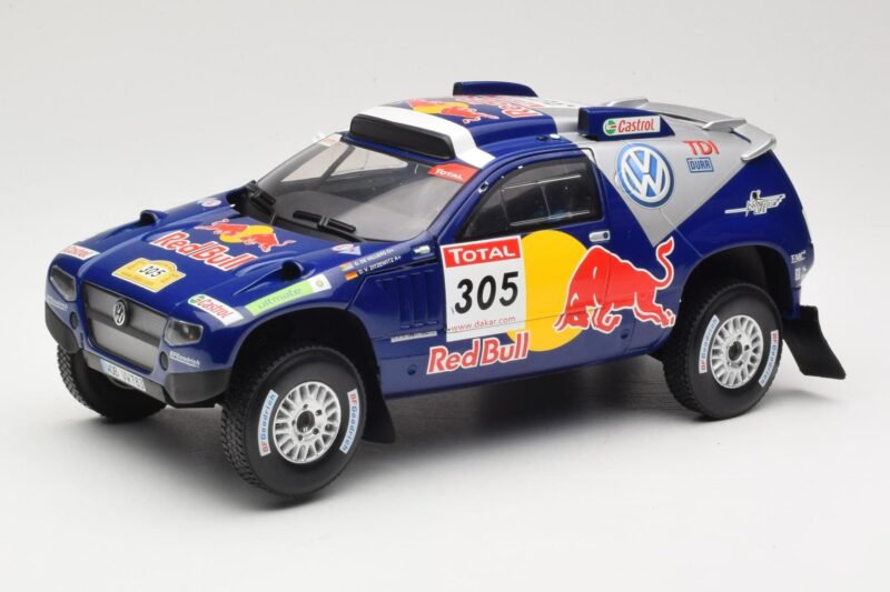 Volkswagen Race Touareg #305 Volkswagen Motorsport M. Miller / R. Pitchford Dakar Rally 2009 Norev 1:18 188466 メタル