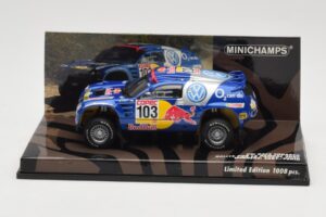 Volkswagen Race Touareg #103 B. Saby / R. Perin Winner Rally Por Las Pampas 2005 Minichamps 1:43 436055303 メタル