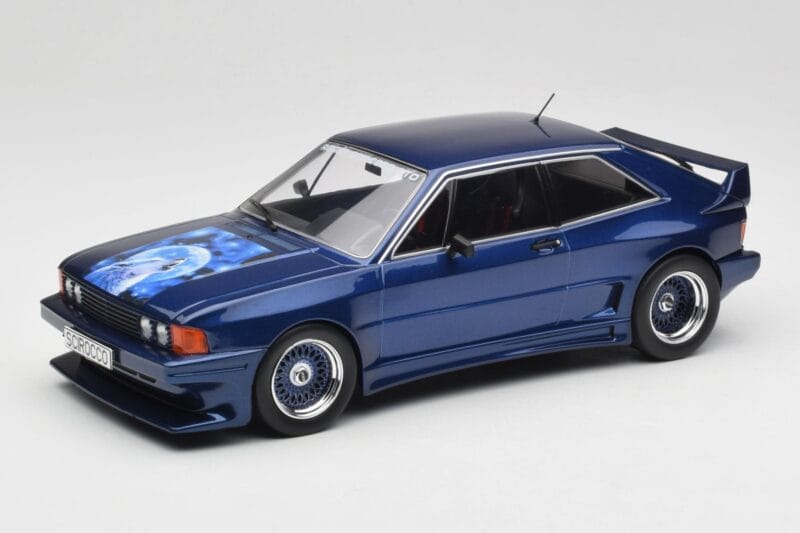 Volkswagen Rieger Scirocco Mk1 GTO ブルー MCG 1:18 MCG18448 メタル