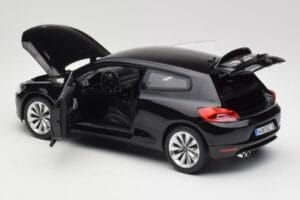 Volkswagen Scirocco Mk3 ブラック Norev 1:18 188471 メタル - 画像 5/8