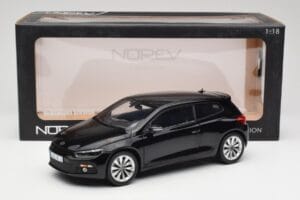 Volkswagen Scirocco Mk3 ブラック Norev 1:18 188471 メタル - 画像 8/8