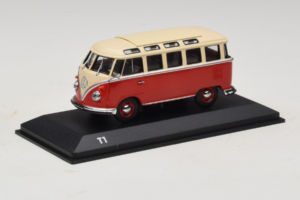 Volkswagen T1 レッド ベージュ Minichamps 1:43 231099300Y3D メタル - 画像 2/4