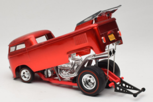 Volkswagen T1 Truck レッド Hot Wheels 1:18 J2895 メタル - 画像 5/8