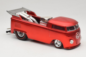 Volkswagen T1 Truck レッド Hot Wheels 1:18 J2895 メタル - 画像 6/8