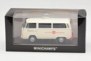 Volkswagen T2 Ambulance Malteser Hilfsdienst Minichamps 1:43 400053092 メタル - 画像 4/4