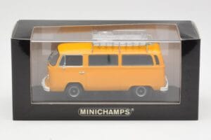 Volkswagen T2 Bus イエロー Minichamps 1:43 400053002 メタル - 画像 4/4