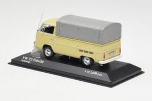 Volkswagen T2 フラットベッド ベージュ Minichamps 1:43 400053204 メタル - 画像 3/4