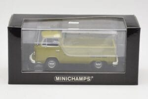 Volkswagen T2 フラットベッド グリーン Minichamps 1:43 400053202 メタル - 画像 4/4