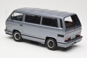 Volkswagen T3 Porsche B32 Minibus ブルー KK-Scale 1:18 KKDC180221 メタル - 画像 5/6