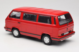 Volkswagen T3 Redstar レッド Norev 1:18 188542 メタル - 画像 5/6