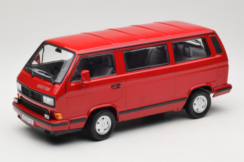 Volkswagen T3 Redstar レッド Norev 1:18 188542 メタル
