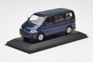 Volkswagen T5 Bus Shadow Blue Minichamps 1:43 842902102 メタル - 画像 2/4