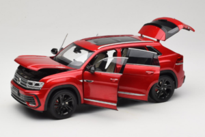 Volkswagen Terramont レッド OEM 1:18 ZVB000002A メタル - 画像 2/8