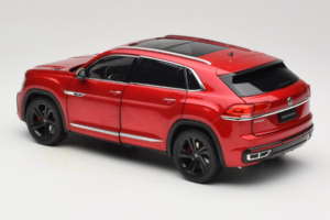 Volkswagen Terramont レッド OEM 1:18 ZVB000002A メタル - 画像 7/8