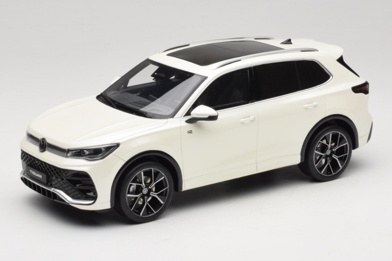 Volkswagen Tiguan R-Line Oryx White Pearl Otto 1:18 Volkswagen Tiguan R-Line Oryx White Pearl Otto 1:18 OT1219 レジン