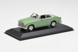 Volvo 121 Amazon ライトグリーン＆ホワイト Minichamps 1:43 430171005 メタル - 画像 2/4