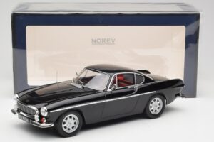 Volvo 1800S ブラック Norev 1:18 188703 メタル - 画像 6/6