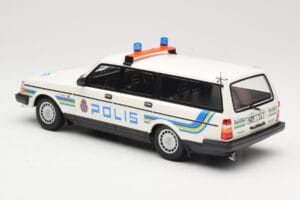 Volvo 240 GL ステーションワゴン Polis Sweden Minichamps 1:18 155171480 メタル - 画像 5/6