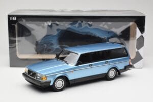 Volvo 240 GL Estate Blue Metallic Minichamps 1:18 155171414 メタル - 画像 6/6