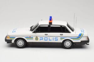 Volvo 240 GL Polis Sweden Minichamps 1:18 155171490 メタル - 画像 3/6