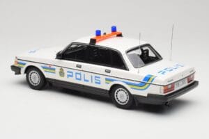 Volvo 240 GL Polis Sweden Minichamps 1:18 155171490 メタル - 画像 5/6
