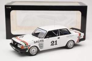 Volvo 240 Turbo #21 P. Stureson DTM Winner Wunstorf 1985 AUTOart 1:18 88592 メタル - 画像 8/8