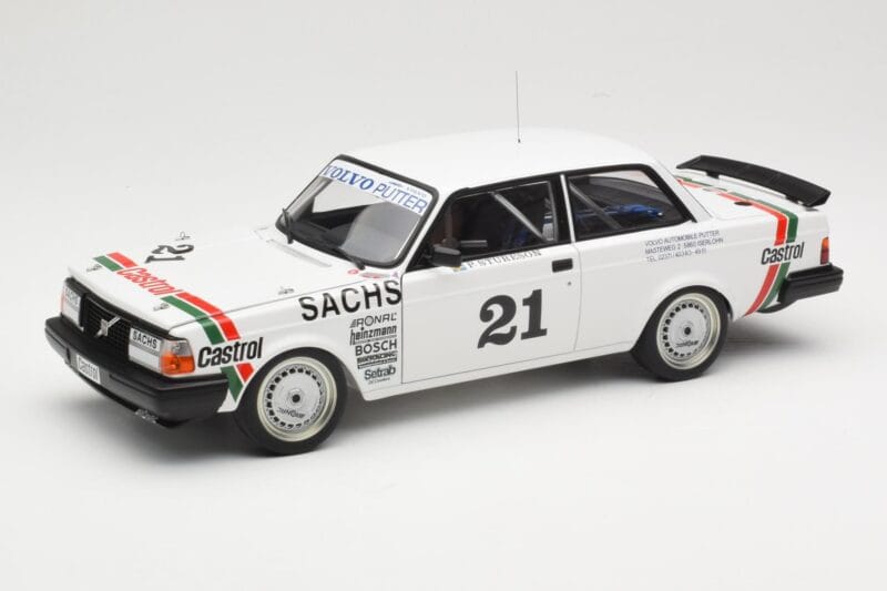 Volvo 240 Turbo #21 P. Stureson DTM Winner Wunstorf 1985 AUTOart 1:18 88592 メタル
