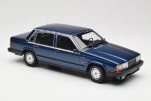 Volvo 740 GL Dark Blue Metallic Minichamps 1:18 155171701 メタル - 画像 4/6
