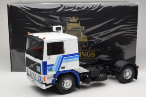 Volvo F12 ブルー ホワイト Road Kings 1:18 RK180033 メタル - 画像 8/8