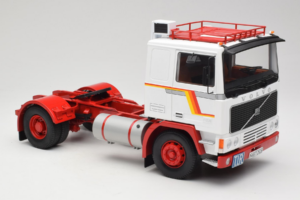 Volvo F12 ホワイト レッド Road Kings 1:18 RK180031 メタル - 画像 6/8