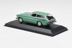 Volvo P1800 ES ブリティッシュレーシンググリーン Minichamps 1:43 430171671 メタル - 画像 3/4