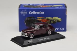 Volvo PV544 ダークレッド Atlas 1:43 8506014 メタル - 画像 4/4