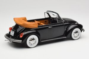 Volkswagen Beetle 1303 カブリオレ ブラック Norev 1:18 188533 メタル - 画像 2/6
