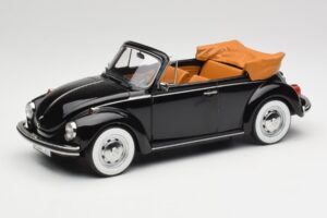 Volkswagen Beetle 1303 カブリオレ ブラック Norev 1:18 188533 メタル