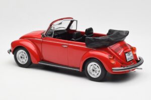 Volkswagen Beetle 1303 カブリオレ レッド Norev 1:18 188529 メタル - 画像 5/6