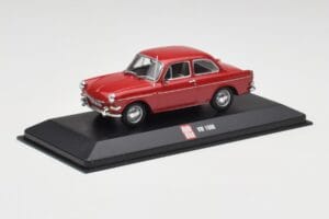 Volkswagen 1500 ルビーレッド Minichamps 1:43 VW001 メタル - 画像 2/4