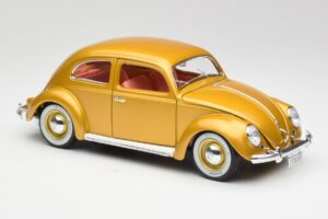Volkswagen Beetle ゴールド Bburago 1:18 3361 メタル - 画像 6/8