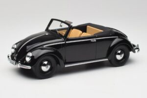 Volkswagen Beetle Type 1 Hebmuller コンバーチブル ブラック Minichamps 1:18 107054232 メタル