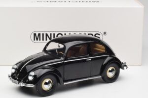 Volkswagen Beetle Type 1 ブラック Minichamps 1:18 107054001 メタル - 画像 6/6
