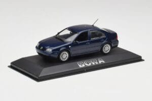 Volkswagen Bora オーシャンブルー Minichamps 1:43 8198223B メタル - 画像 2/4