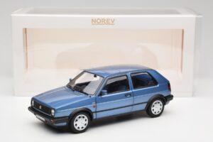 Volkswagen Golf Mk2 10 Million Star ブルー メタリック Norev 1:18 188562 メタル - 画像 8/8