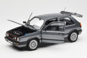 Volkswagen Golf Mk2 GTI グレー メタリック Norev 1:18 188442 メタル - 画像 2/8