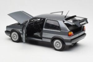 Volkswagen Golf Mk2 GTI グレー メタリック Norev 1:18 188442 メタル - 画像 5/8
