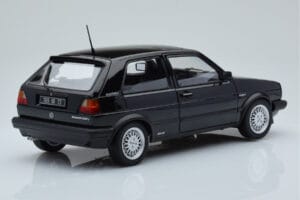 Volkswagen Golf GTI Mk2 Match ブラック Norev 1:18 188559 メタル - 画像 3/8