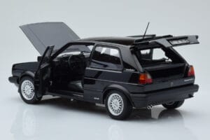 Volkswagen Golf GTI Mk2 Match ブラック Norev 1:18 188559 メタル - 画像 5/8