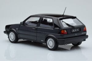 Volkswagen Golf GTI Mk2 Match ブラック Norev 1:18 188559 メタル - 画像 7/8