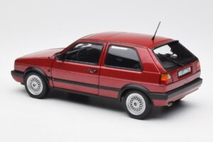 Volkswagen Golf Mk2 GTI レッド メタリック Norev 1:18 188555 メタル - 画像 7/8