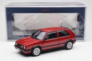 Volkswagen Golf Mk2 GTI レッド メタリック Norev 1:18 188555 メタル - 画像 8/8