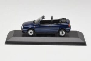 Volkswagen Golf Mk3 カブリオレ マリタイムブルー Minichamps 1:43 400055530 メタル