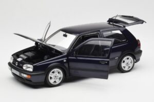 Volkswagen Golf Mk3 VR6 ブルー メタリック Norev 1:18 188462 メタル - 画像 2/8